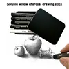 Charcoal Drawing Set Charcoal Sticks Artist Charcoal Pencils Water Soluble Charcoal Strips for Drawing Sketching Shading F19E 5