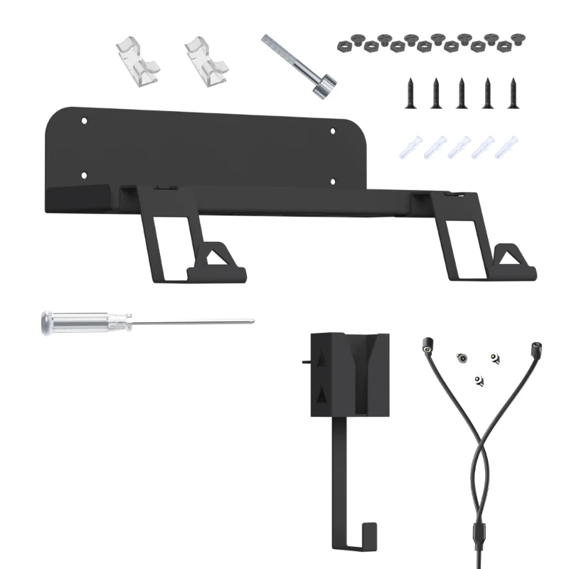 

Wall Mount Bracket forPS5 Game Console Controller Headphone Holder