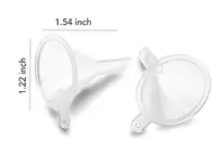 10Pcs Mini Funnel Filling Empty Bottle Packing Tool For Travel Plastic Mini Small Funnels For Perfume Liquid Essential 2