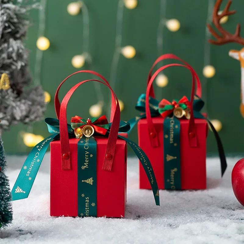 2025 Christmas New Gift Box Portable Christmas Eve Holiday
