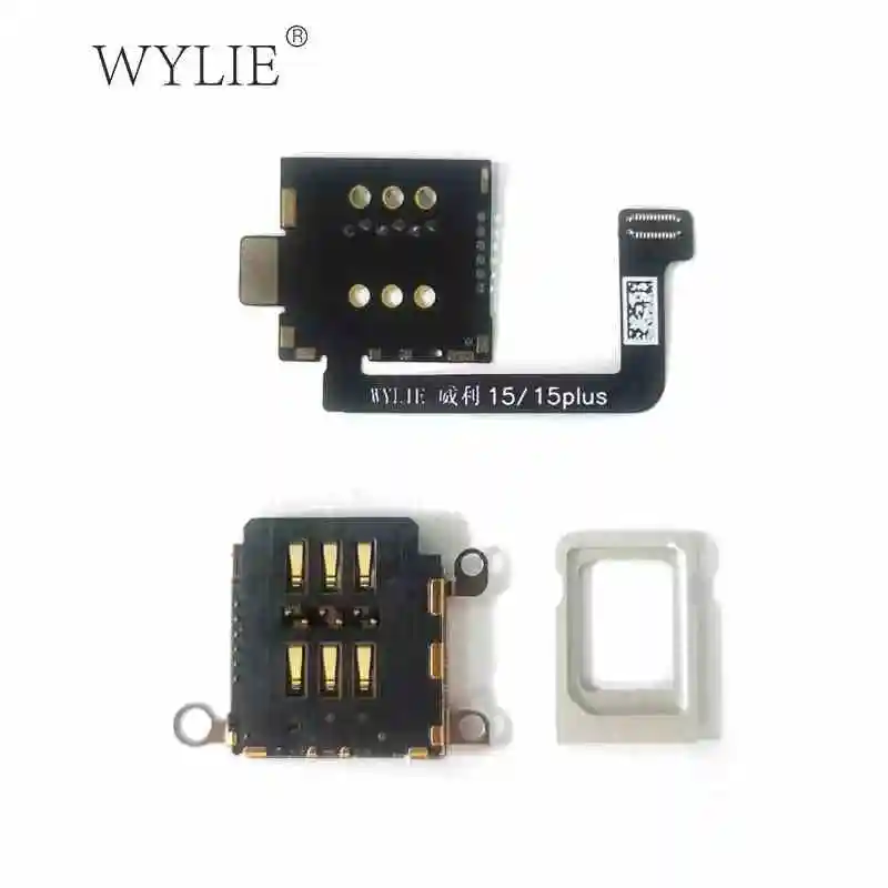 eSIM to SIM Dual Card Adapter with Built-In Tray and No-Punching Design