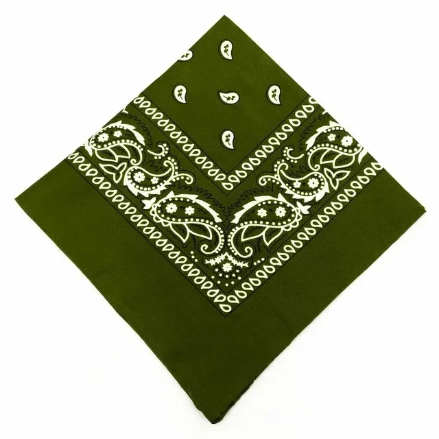 1/4/9 Stück Bohemian Print Bandana Paisley Muster Stirnbänder Hiphop Kopftuch Outdoor Unisex Stirnband Handgelenkbandagen Gesichtsmaske – Detail 17