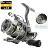 Ultralight Spinning Fishing Reels LONGLIN2000-7000 Deep Spool Light Game Reel Stand Trout Wheel 5.2:1 Speed Ratio Smooth Durable 1