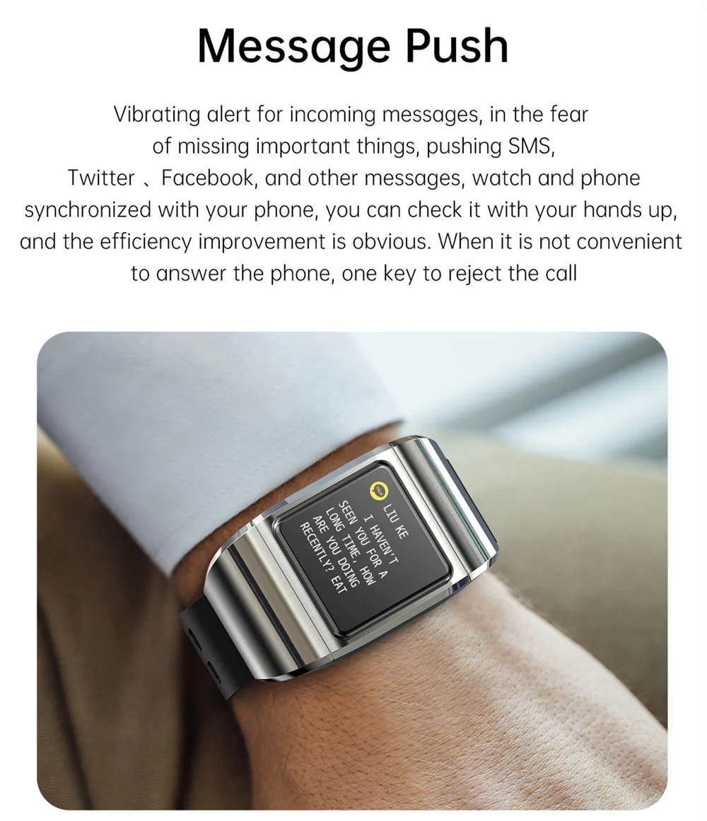 G36 New Smart Watch TWS Bluetooth Headset 2 In 1 Full Touch Screen 1.3 Inch Waterproof Sports Fitness Men Wristband Heart Rate
