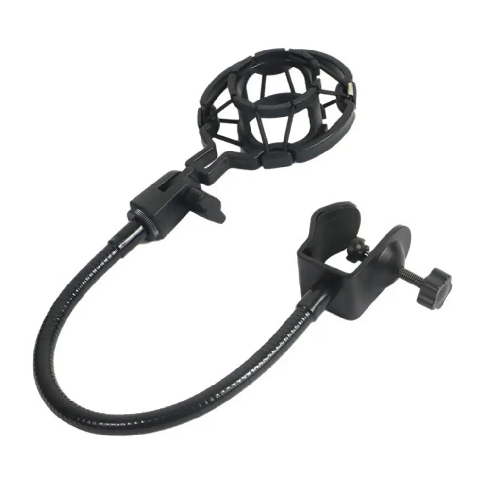 Universal Microphone Mobile Phone Tablet Stand Bracket HolderS Hose Adjustable Clip Shockproof Frame Tripod Accessories microphone stand