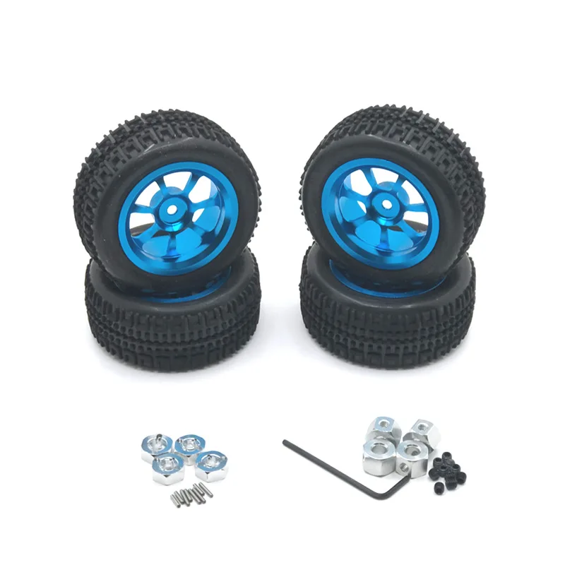 

WLtoys 1/18 184011 A949 A959 A969 A979 K929 Remote Control Car Metal Upgraded Hub Tires