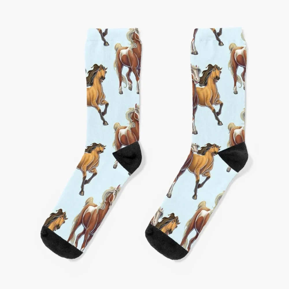 

Spirit and Rain Socks Hiking boots hip hop ankle anime Men's Socks Women's