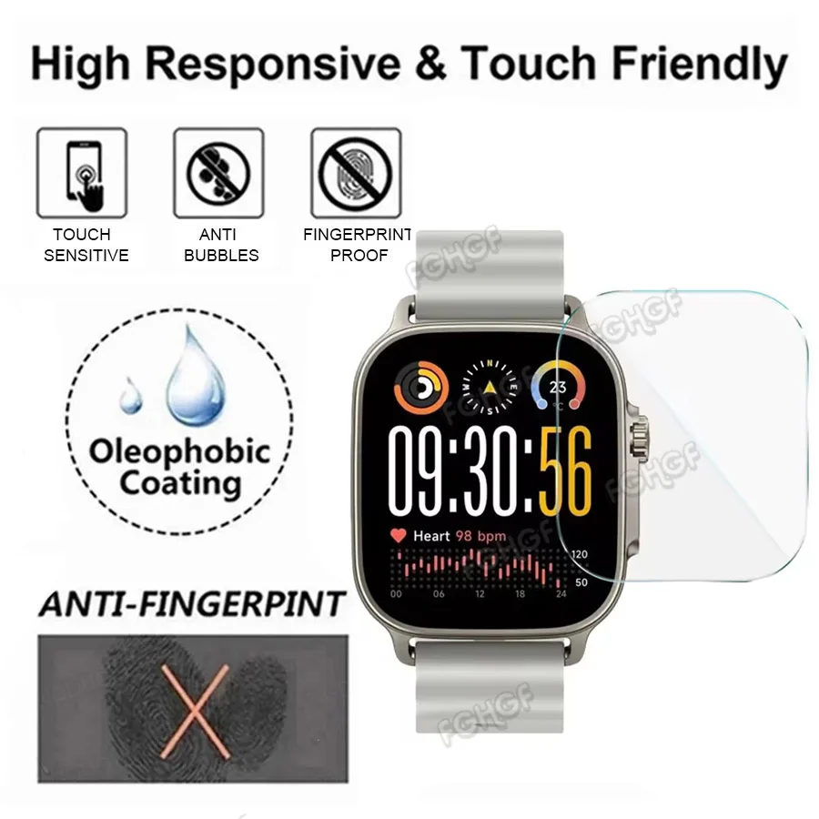 Premium 9H Tempered Glass Screen Protector - Anti-Scratch HD Protective Film Cover Accessory