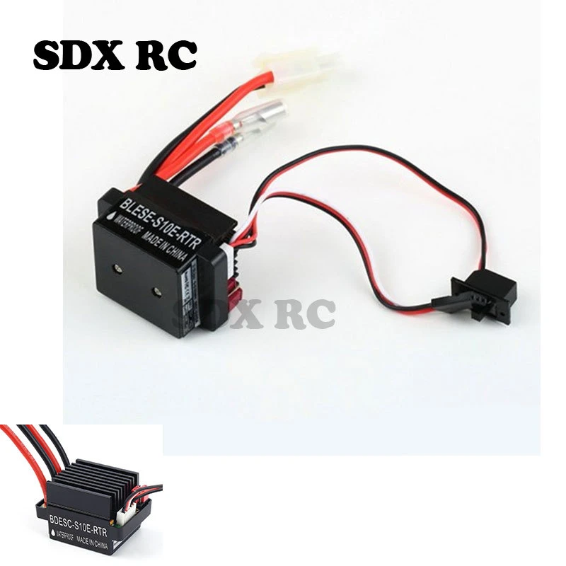 Hobby Brushed Motor Speed Controller W/2a Bec Esc High Voltage 612v