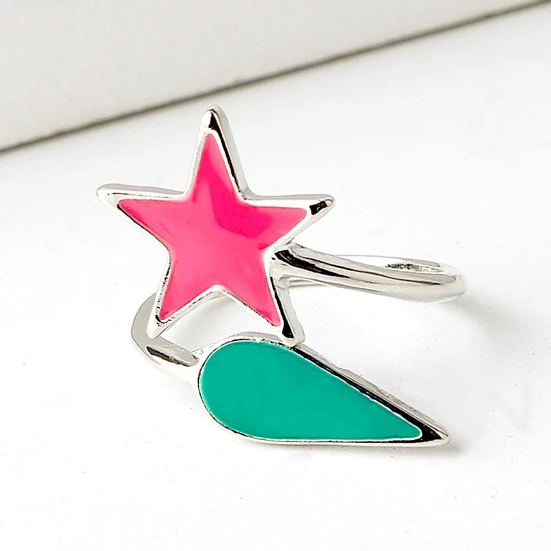 anime HUNTER&times;HUNTER cosplay pendant necklace keychain figure Hisoka star waterdrop ring earring props accessories fans gifts