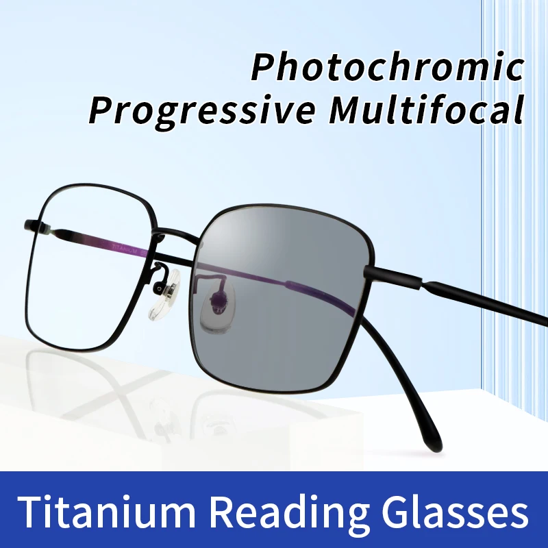 PhotochromicReadingGlassesForMenProgressiveLensesPureTitanmium