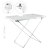 220V Electric Clothes Dryer Portable Folding Drying Rack Clothes Drying Machine Aluminum Alloy Constant Temperature 5