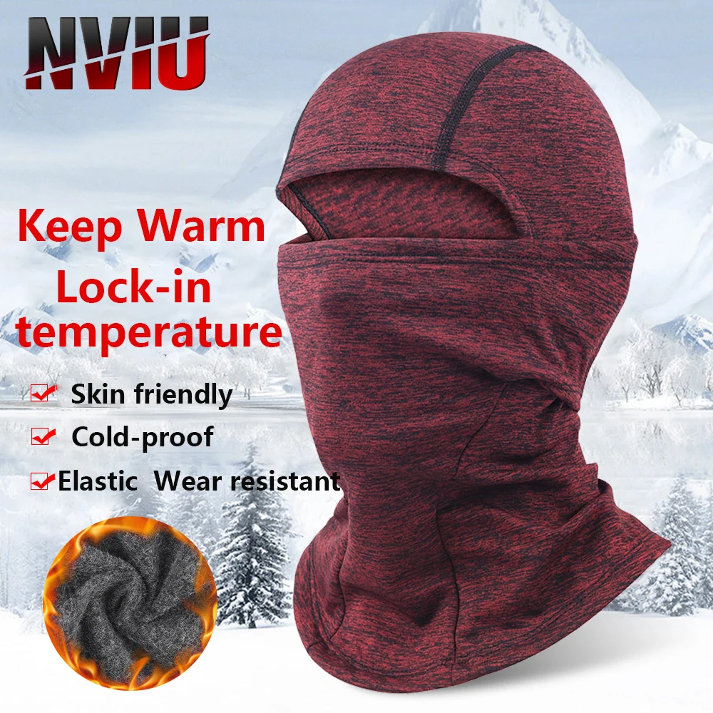 BalaclavaMaskNeckWarmerBalaclavaForMenSkiMaskMenWomenSkinFriendlyOffRoad