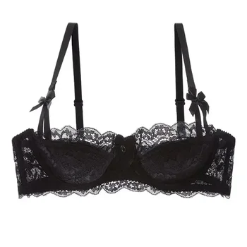 MOYISU French Romantic Lace Comfortable Breathable Sexy Tushy Slim Bra Collection Pure Desire Girls Super Beautiful Underwear SE 1