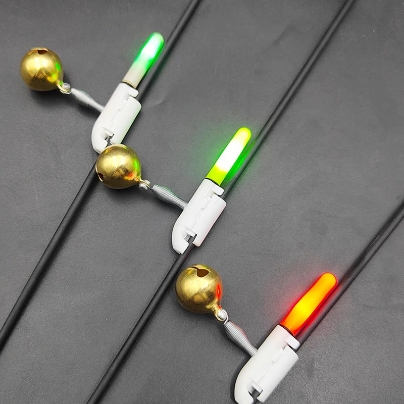 Luminous Fishing Glow Stick Alert Bell Electronic Light Stick CR425 Ocean Fishing Light River Rod 3PCS/6PCS fishing glow stick fishing light fishing light stick
