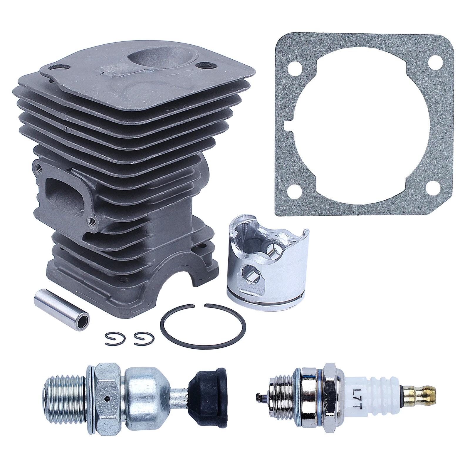 40MM Nikasil Cylinder Piston Kit For Husqvarna 340 345 E 350EPA Jonsered CS 2141 2145 2150 503 87 00-76 Chainsaw 5