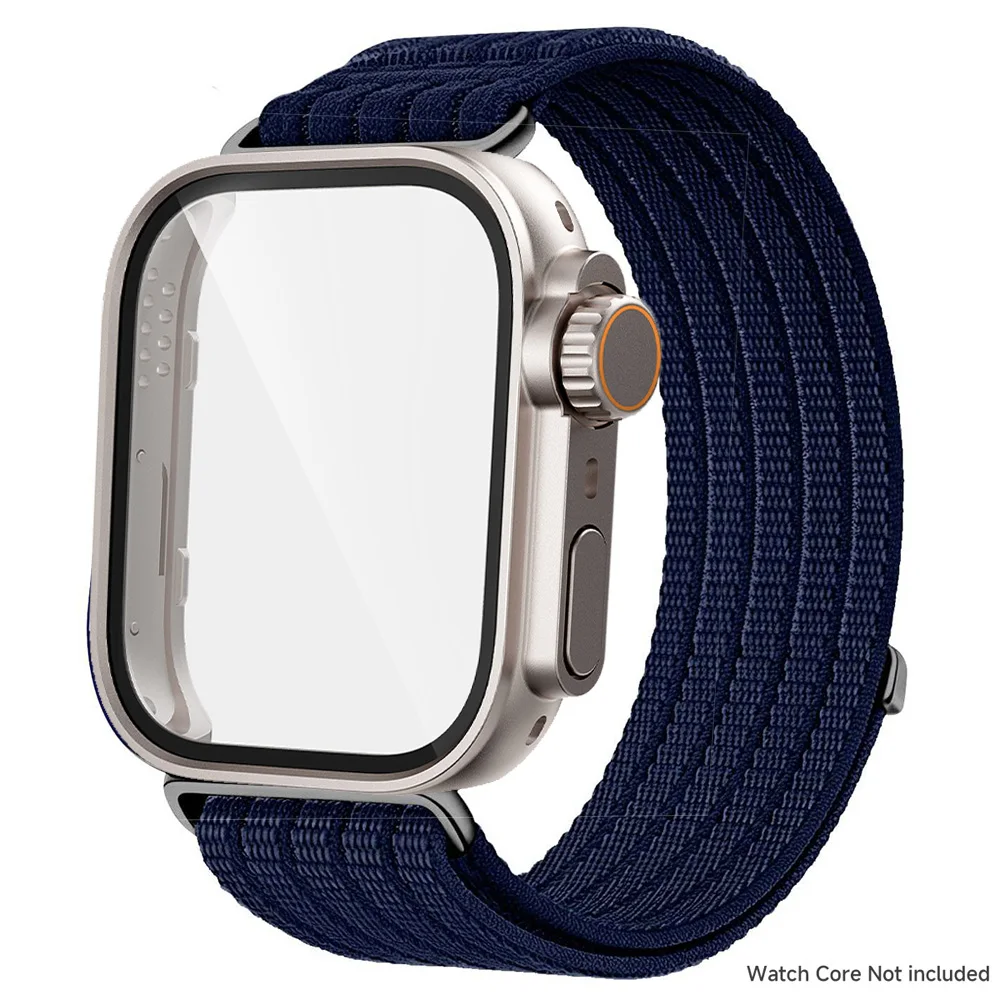 Nylon Band Bracelet with Bumper Frame Protector and Glass Screen Guard