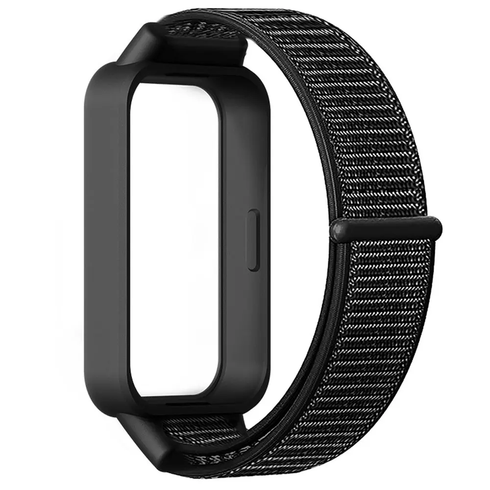 Nylon Strap and Case for Smart Watch - Sporty Replacement Wristband and Bracelet Cover