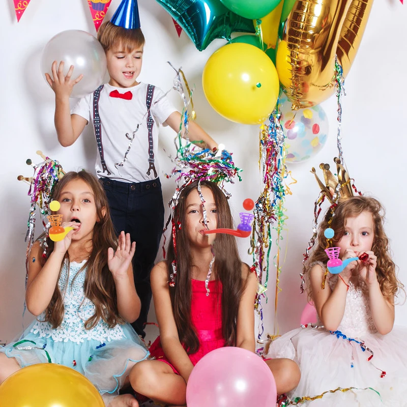 6/12pcs Suspended Blowing Ball Toys Party Favors For Kids Boy Girl Birthday Party Gifts Souvenirs Pinata Fillers Toys Child Game