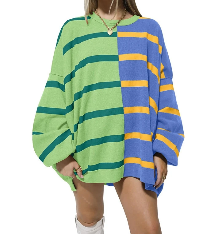 Рисунок 2 - Женская Полосатая трикотажная рубашка