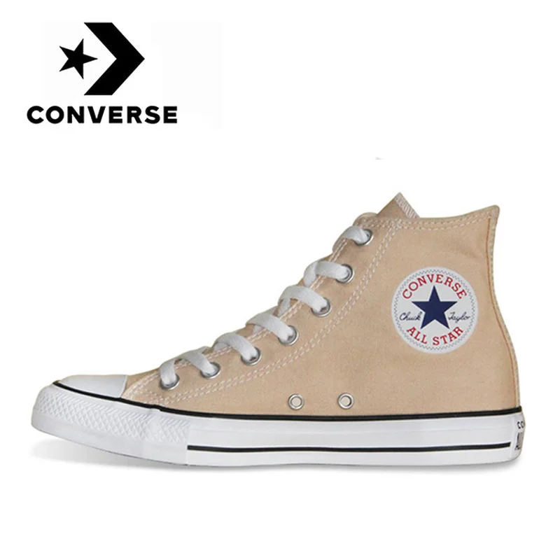 Converse Chuck Taylor All Star Zapatillas deportivas lona para hombre y mujer, zapatos de Skateboarding plataforma neutra, color amarillo| | - AliExpress