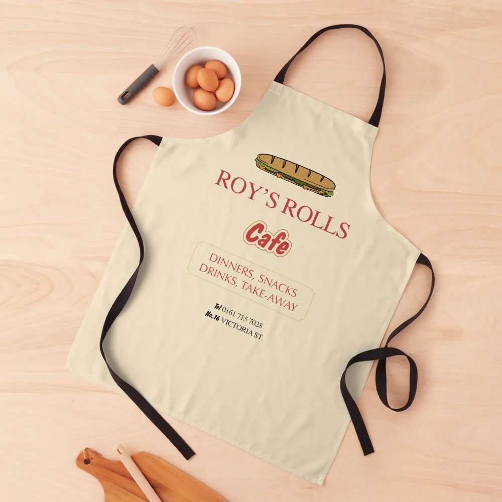 

Roy's Rolls Cafe Apron Women Kitchen useful gadgets for home Apron