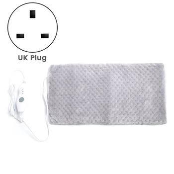 AT14 Heating Pad,Electric Blanket Comfortable,Soft,Energy-Saving,Power Saving Three Gear Constant Temperature Control.UK Plug Du 3