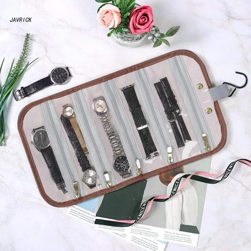 

Travel Hanging Watch Organizer Watch Band Box Watch Strap Organizer for Watch Band Watch Pouch Watch Band Storage Bag