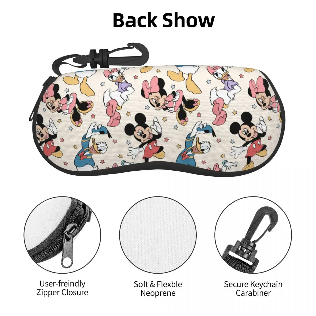 Kids Sunglasses Mickey Mouse Glasses Case Disney Eyeglass Case
