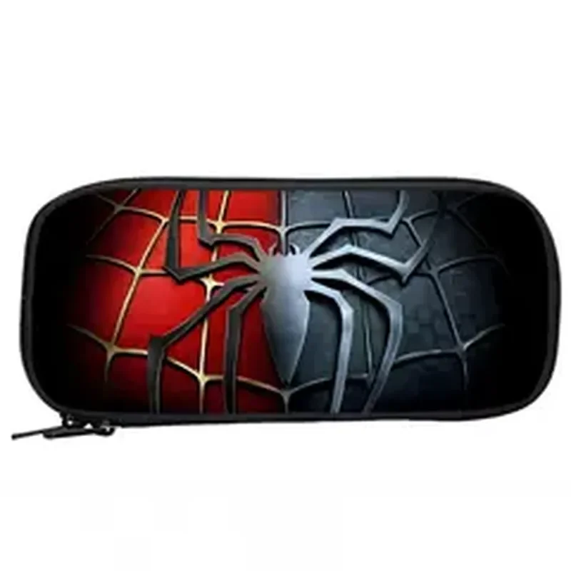 Spider-man Children's Schoolbag Marvel Hero Schoolbag Backpack Spine Fashion Shoulder Bag Lunch Bag Pencil Box Gift. 3