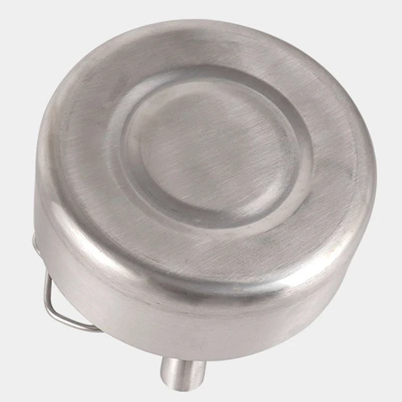 Mini Stainless Steel Camping Teapot Kettle Coffee Pot with Folding Handle for Camping Hiking Picnic Backpacking