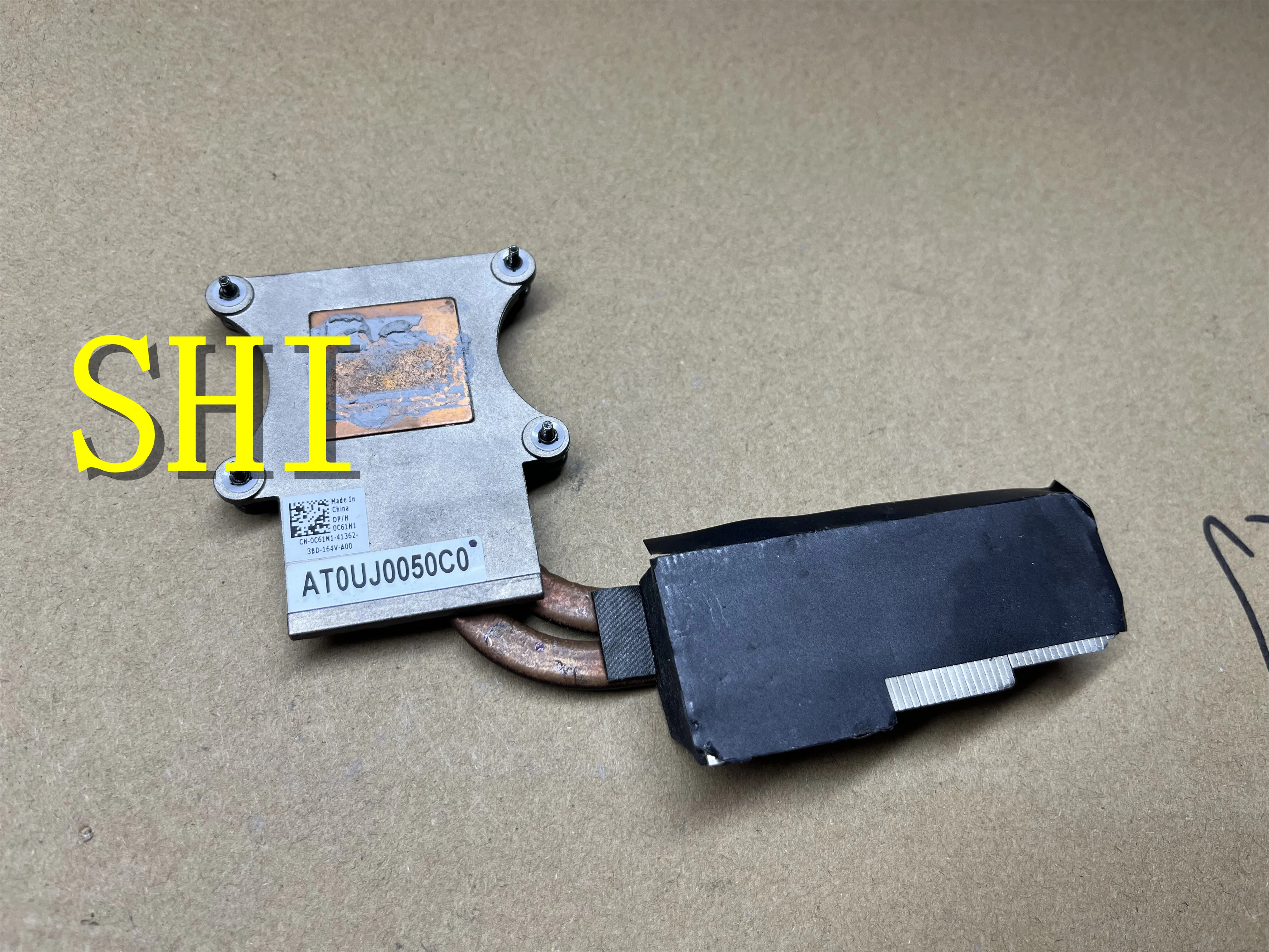

Оригинальный радиатор для процессора ноутбука DELL Alienware M17X R5 AT0UJ0050C0/F0 0C61N1 C61N1 100% тест Быстрая доставка Бесплатная доставка