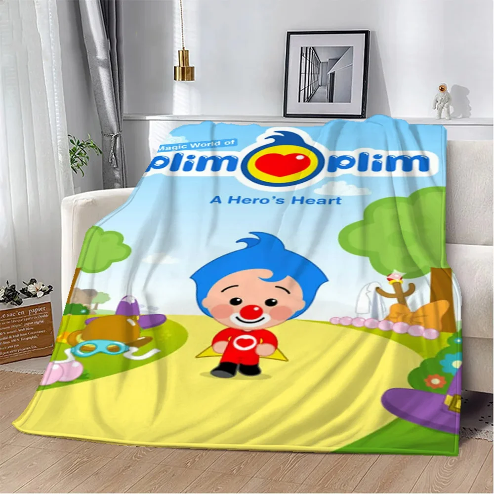 Plim Plim Warm Blanket for Winter Beach Towel Home and Decoration Fluffy Soft Blankets King Size Luxury Bedding Bed Throw Knee & 3