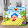 Plim Plim Warm Blanket for Winter Beach Towel Home and Decoration Fluffy Soft Blankets King Size Luxury Bedding Bed Throw Knee & 3