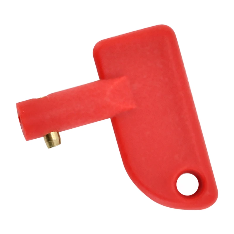 2X Battery Disconnect Switch Key Spare Mini Key Battery Disconnect Isolator Power Kill Switch Compatible with Marine Boat RV