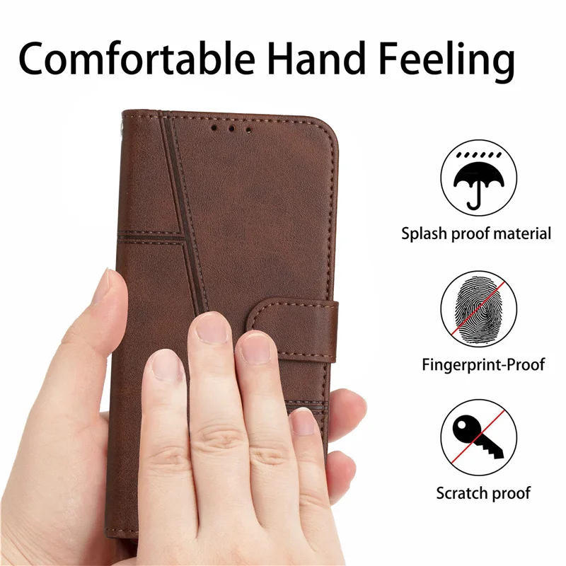 Leather Flip Wallet Book Cover for Samsung Galaxy Ultra Series
