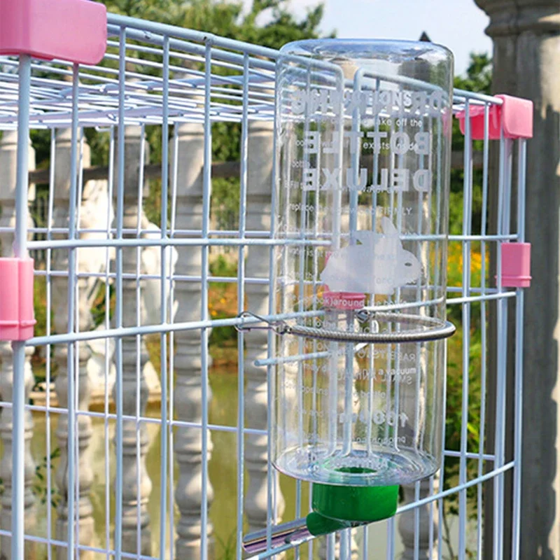 1 pc Random 1000ml Rabbit Drinking Plastic Water Bottle Dispenser Feeder for hamster water feeder small animal water bottle pet drinking bottle rabbit drinking bottle