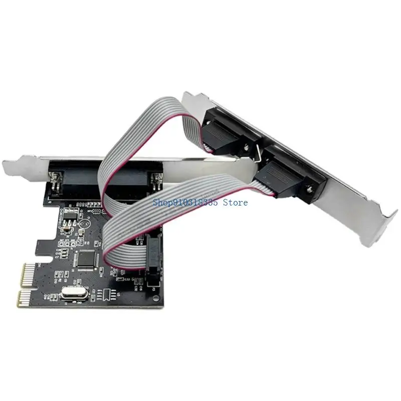 산업용 데스크탑 PC용 PCIE RS232 2 포트 1 포트 병렬 LPT 확장