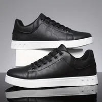 1 paire de chaussures de skate minimalistes, deux couleurs disponibles, polyvalentes et confortables, à lacets grande taille, semelle souple et légère, toutes tailles 2