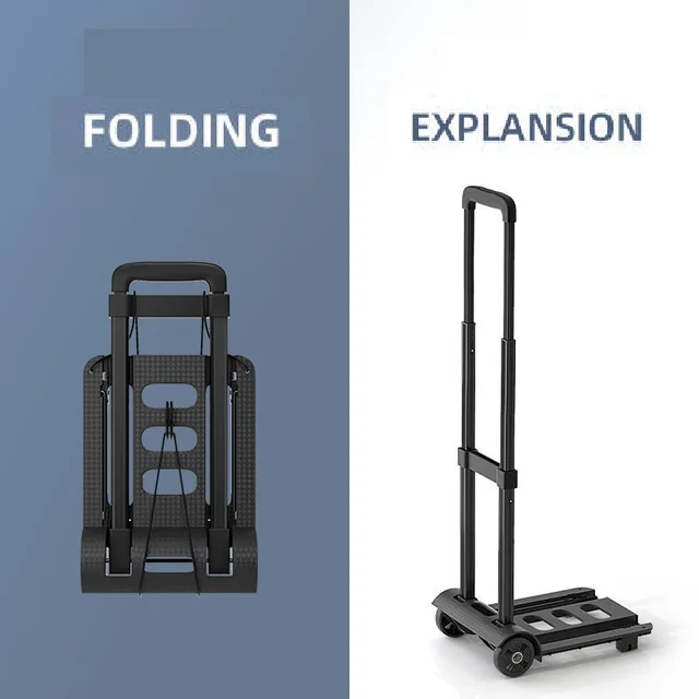 Szerszámkocsi Összecsukható Kocsi Hordozható, Behúzható Kemping Vásárlás Kézi Kosár Méretezhető Poggyász Hordozó Alumínium Ötvözetű Szerszám