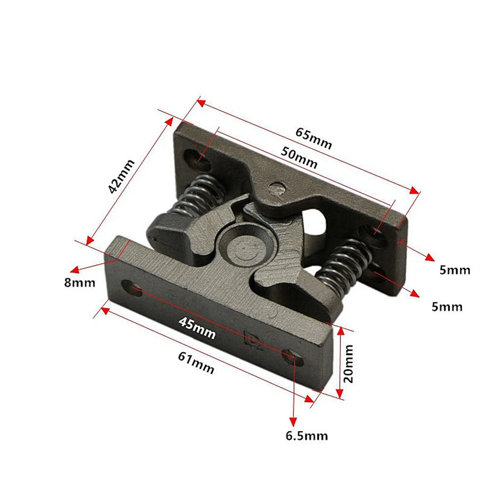 Double Roller Catch With Spring Loaded Door Lock Stop Clamp RV Door Clamp Clip for door catches,door stops