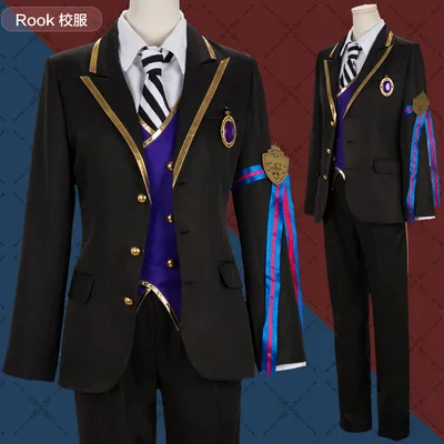 Twisted Wonderland Ruggie Bucchi Uniforme Halloween JK Uniforme japonés COS Ropa Disfraz de Cosplay Hecho a medida Cualquier tamaño