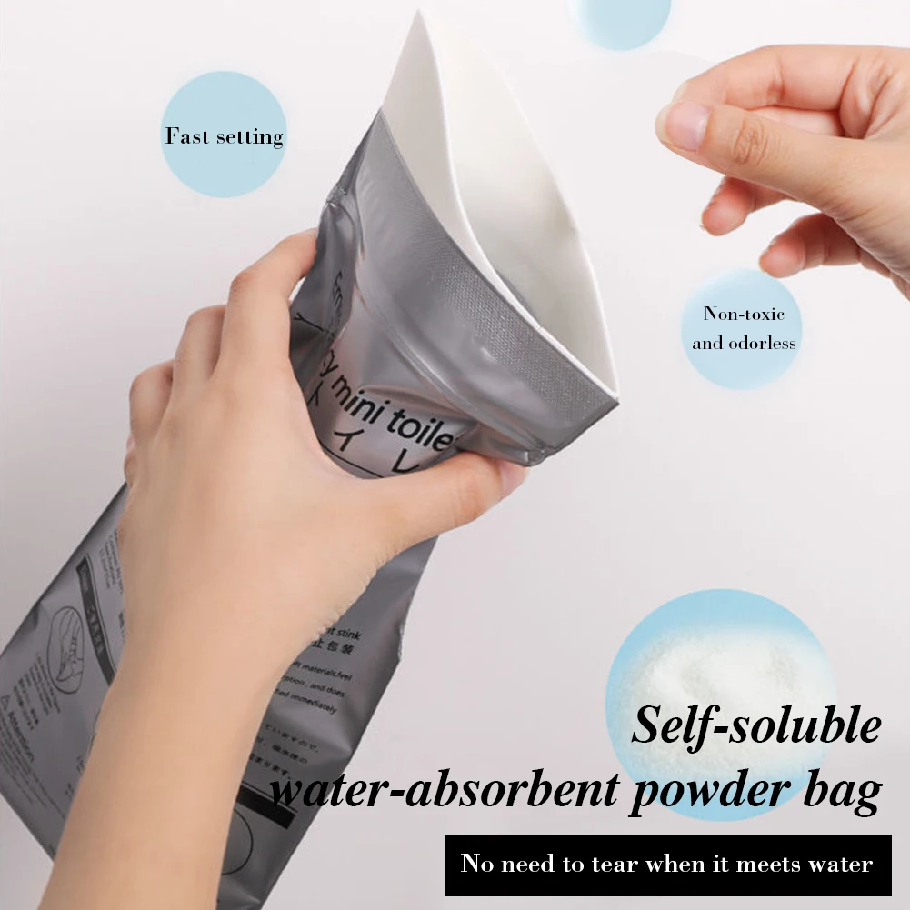 1-50PCS Emergency Urinate Bags Disposable Piss Bags Travel Mini Mobile Toilet Women Men Portable Urine Bag Baby Vomiting Bag