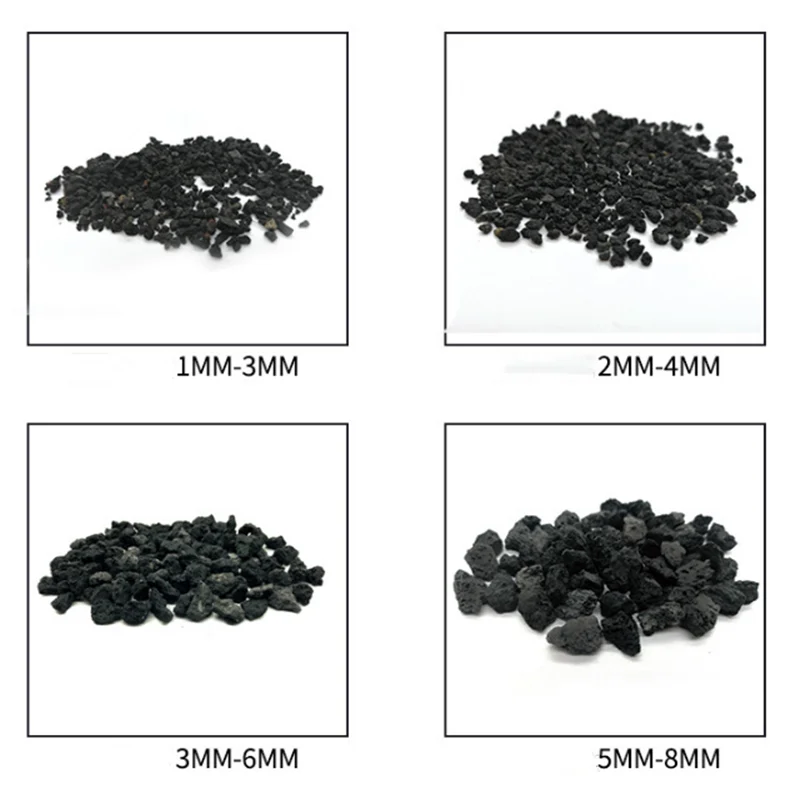 Volcanic Rock Particles 500/1000g Flower/Succulent Plant Cultivation Aquarium Filtration Purification Water Quality