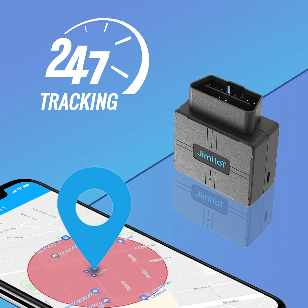 JIMIIOT OBDII Mini GPS Automotivo Locator VL502 LTE Bluetooth On-Board Diagnostics Car Alarm Real-Time Position Tracking Device