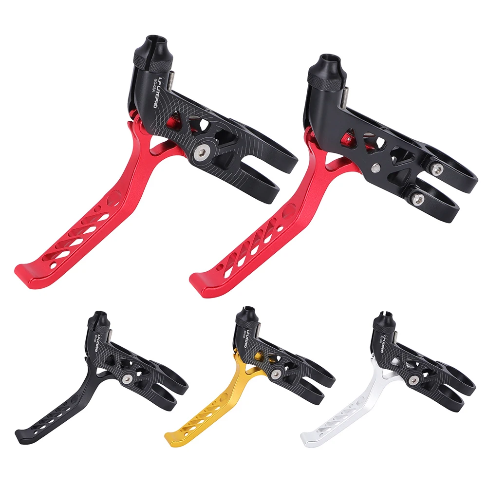 

Aluminum Alloy Folding Bike Brake Lever CNC Ultra-Light MTB Mountain Bicycle Mechanism Disc Brake Handle Left & Right