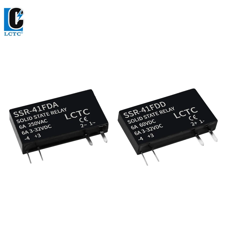 รูปสินค้า รีเลย์ SSR ควบคุมไฟฟ้า DC 3-32V 6A ตัวเล็ก ปลอดภัย