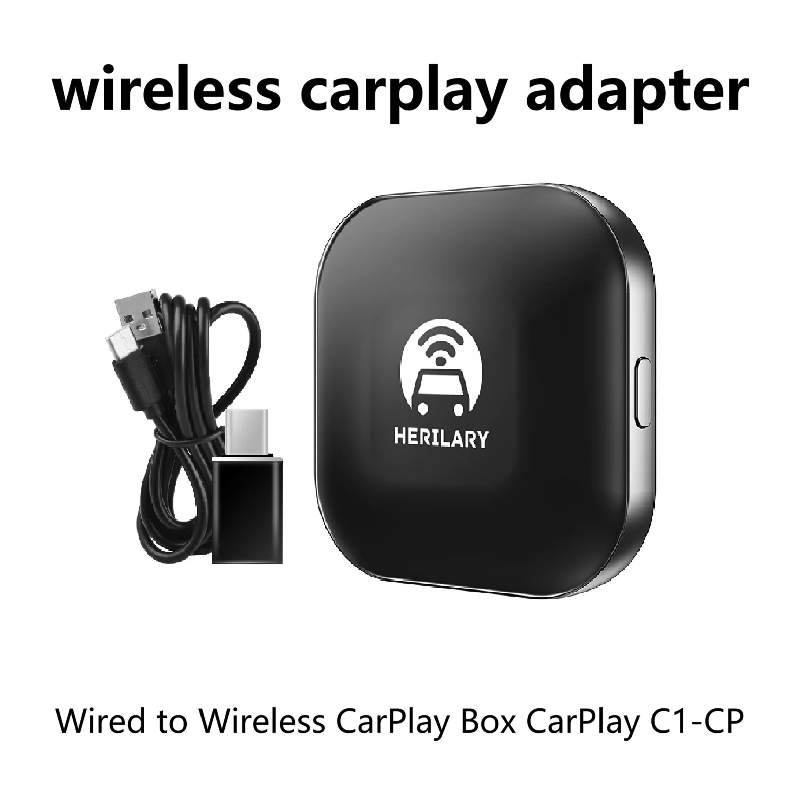 

Birgus Wireless CarPlay Adapter Wireless CarPlay Dongle 2.4G&5.8GHz Bluetooth WiFi Online Update Plug And Play