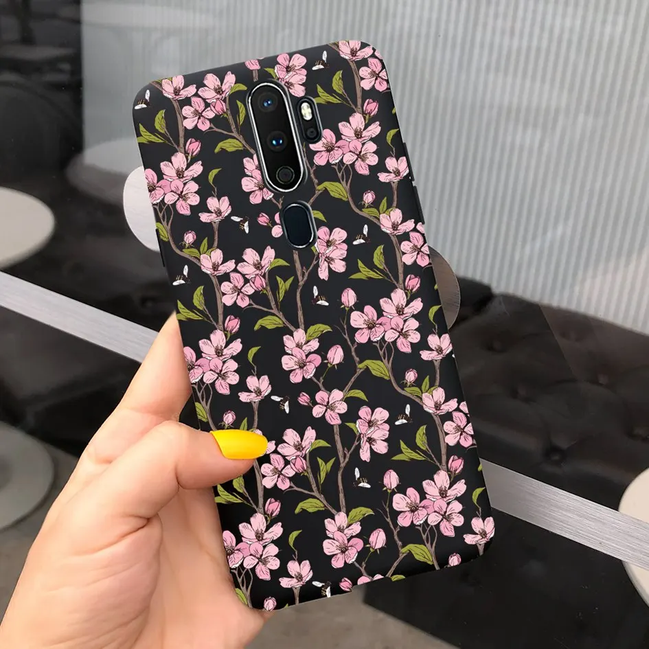 Fashion Flower Cute Painted Back Cover - Soft Protective Case