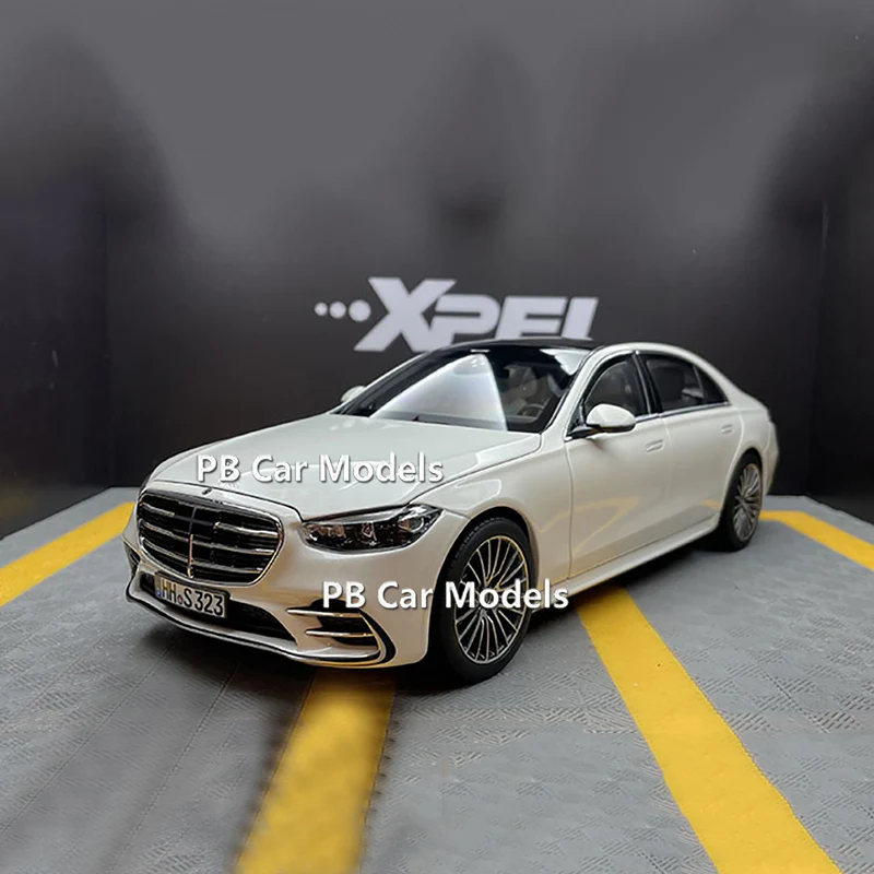 

NOREV 1:18 New S-Class W223 S600 Alloy Full Open Car Model Collection Gift